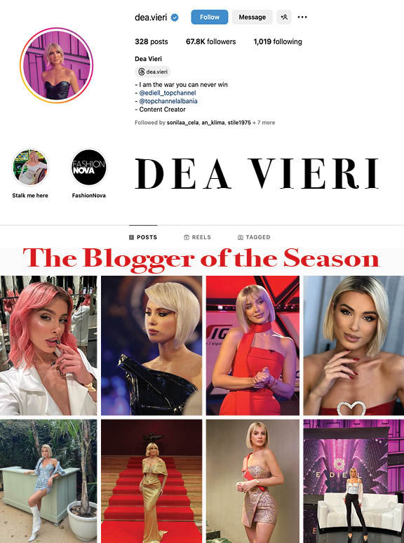 blogger of the season